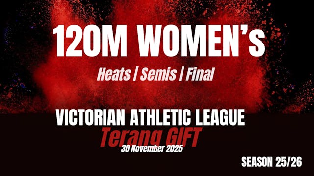 Terang Gift - 120m Womens Semi Finals