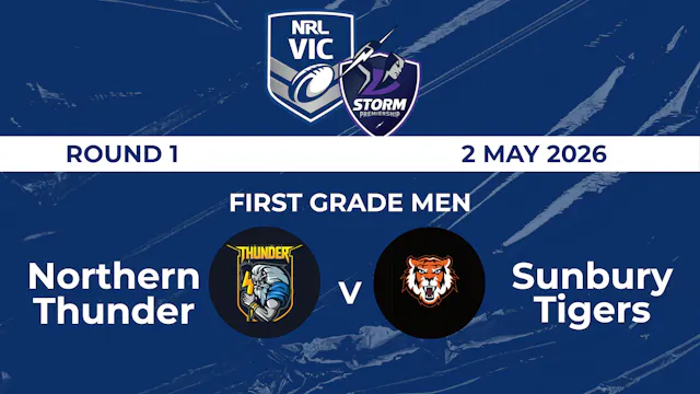 H2 2026 R1 FGM Northern Thunder V Sun...