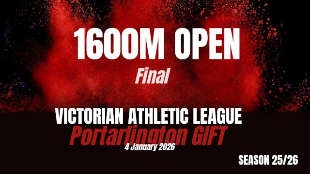 Portarlington Gift 1600M Open Finals