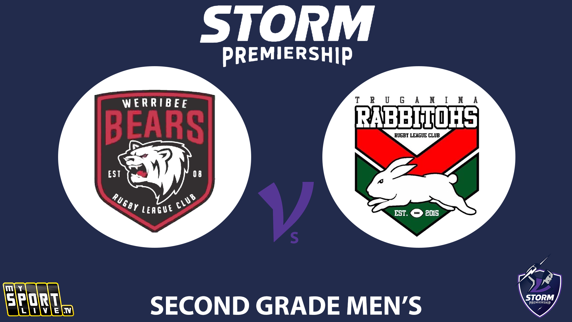 H2 2025 RD12 Second Grade Men Werribee Bears vs. Truganina Rabbitohs