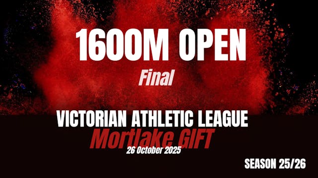 Mortlake 1600m Open Final