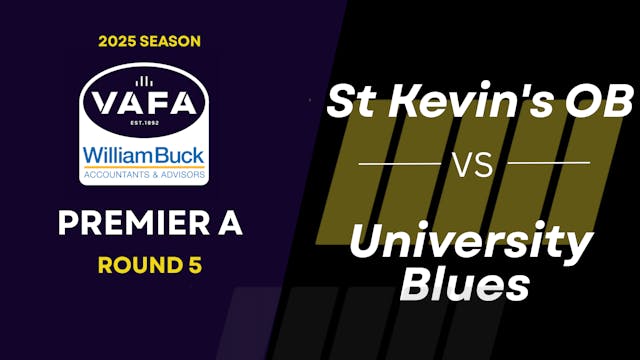 RD5 PREM A St Kevin's OB vs.Universit...