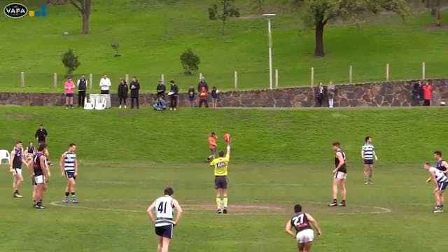 2019 RD14 PREM B Old Geelong vs. Univ...