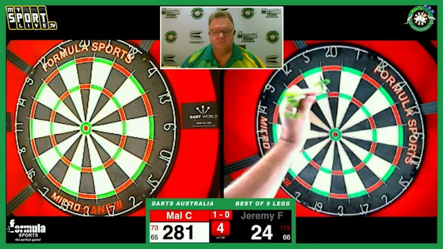 DAY 3 (FRI) - Australian Darts ISO Challenge