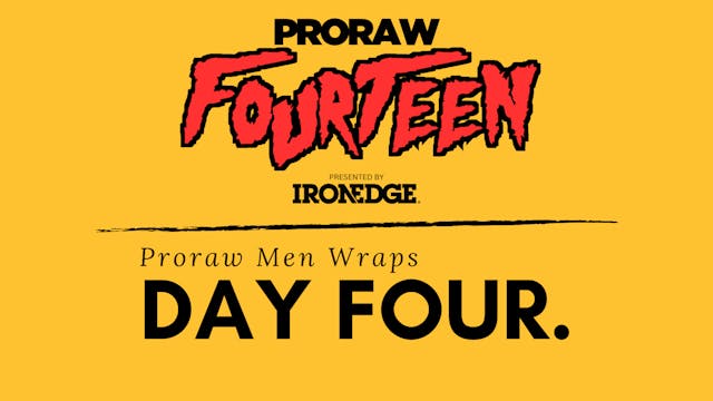 2024 ProRaw 14 - Men Wraps (Sunday)