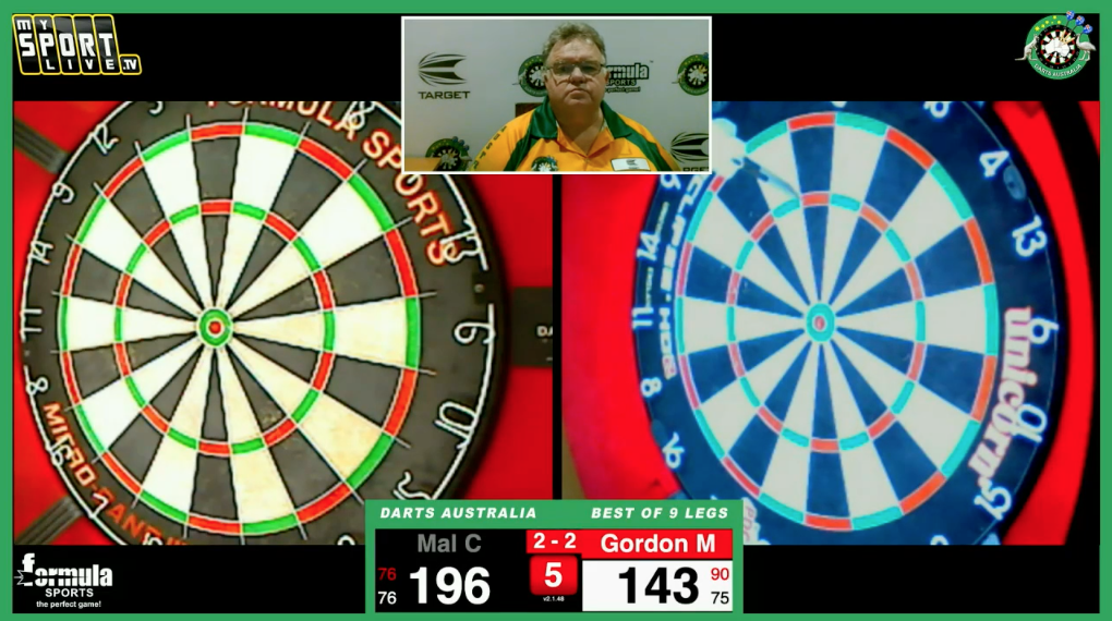 DAY 1 (WED) - Australian Darts ISO Challenge #3