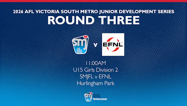 Round 3 - U15 Girls Div 2 - SMJFL v EFNL
