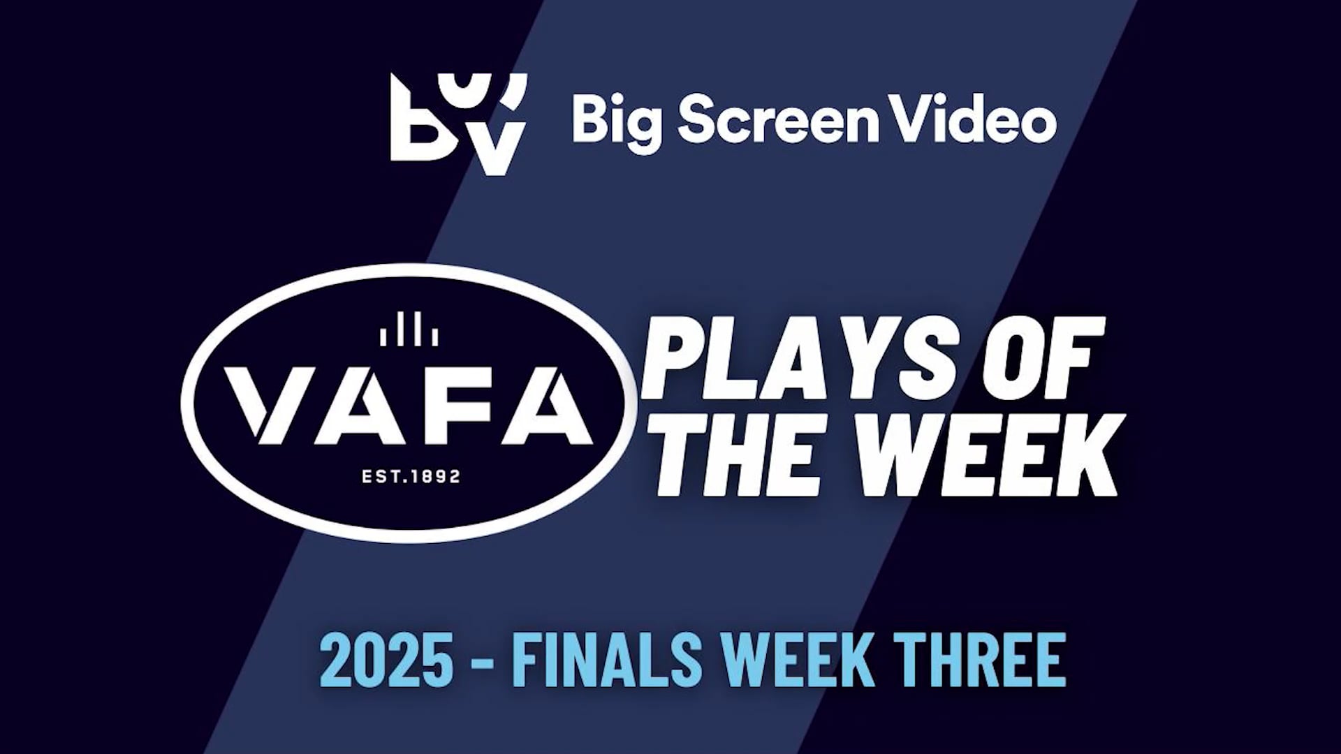 2025 VAFA Finals Week 3 Highlights