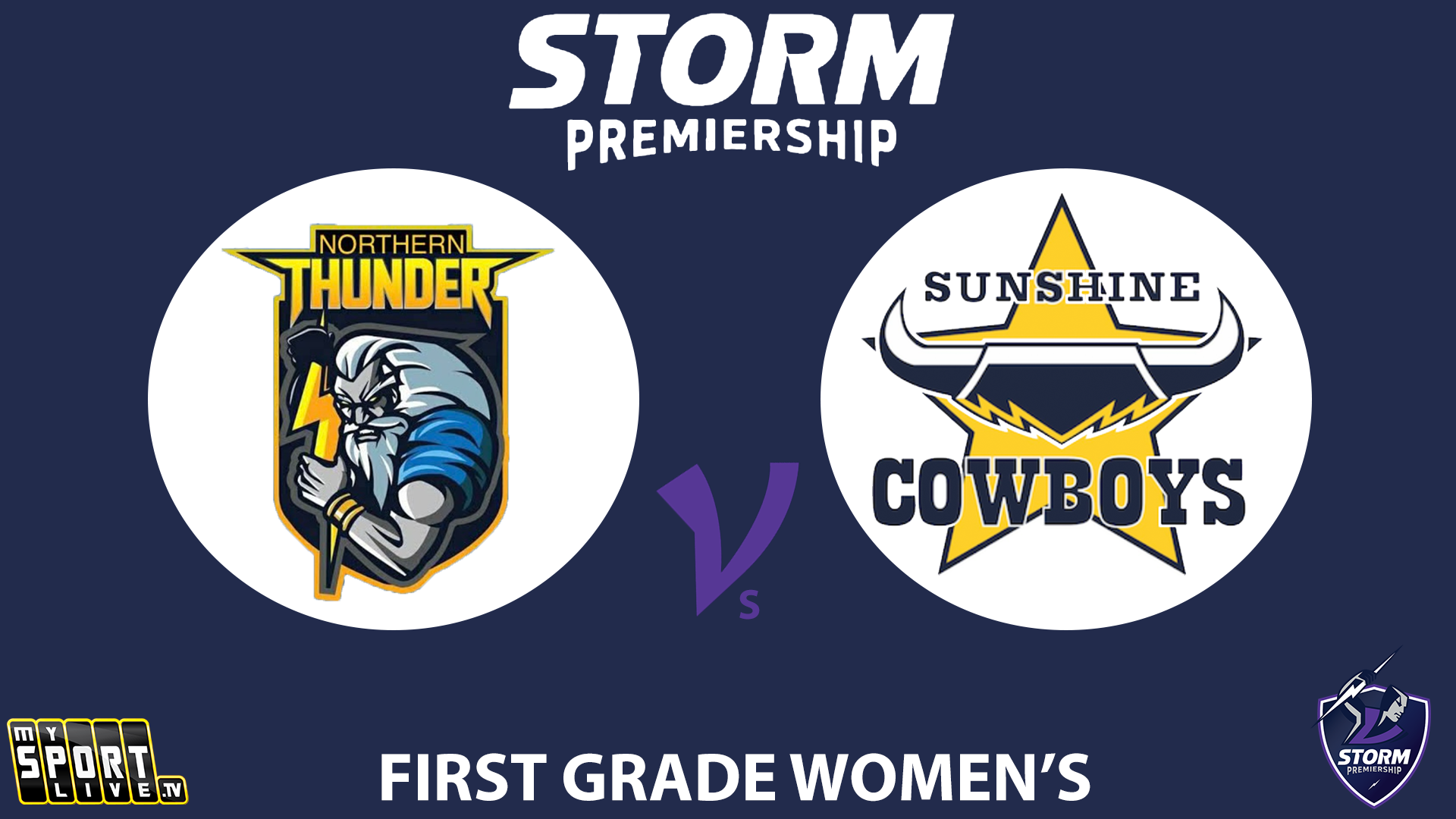 2024 R12 First Grade Women: Northern Thunder vs. Sunshine Cowboys