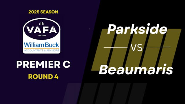RD4 PREM C Parkside vs. Beaumaris