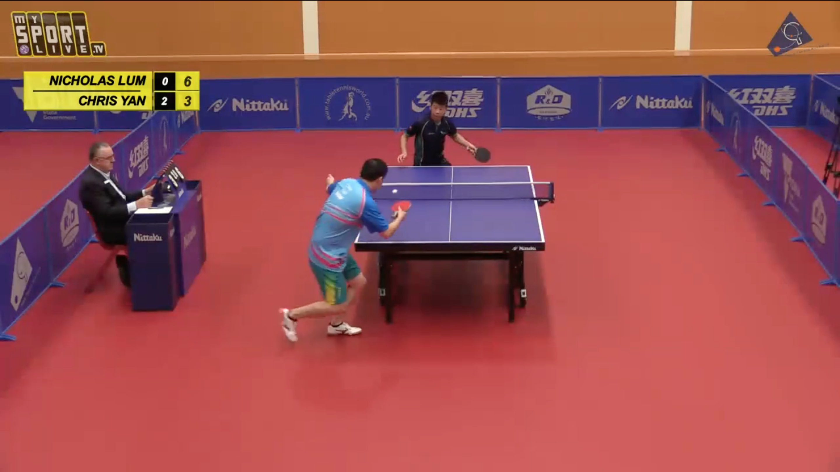 WED - TABLE 2:  Men Division A