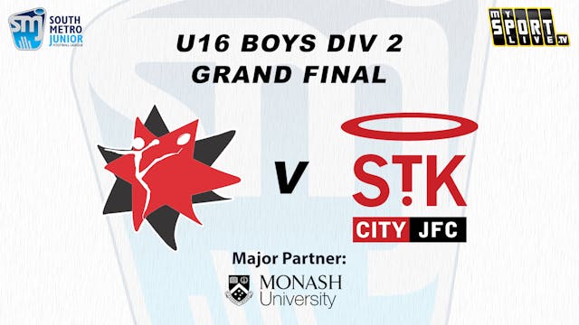 GF - U16 Boys Div 2 AJAX  vs. St Kild...