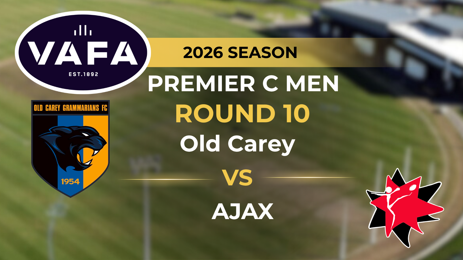 VAFA 2026 R10 PREM B Men's Old Carey V AJAX