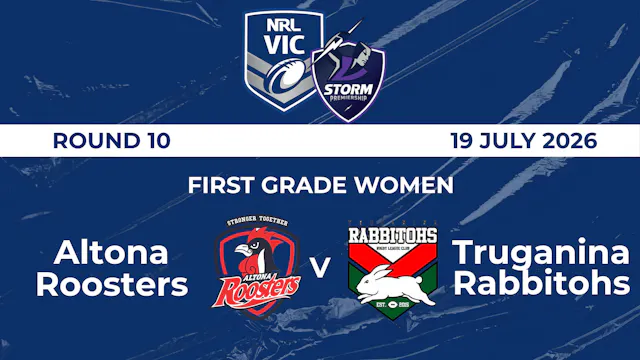 NRL R10: FGW- Altona Roosters v Truga...