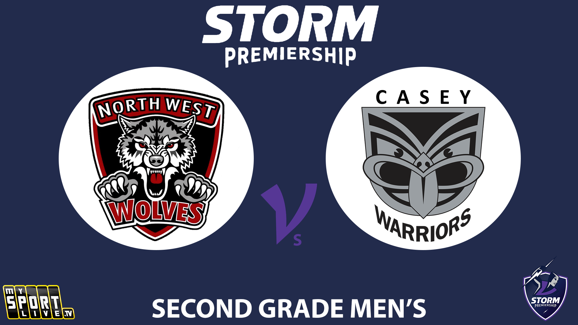 2024 R15 Second Grade Men's North West Wolves vs. Casey Warriors