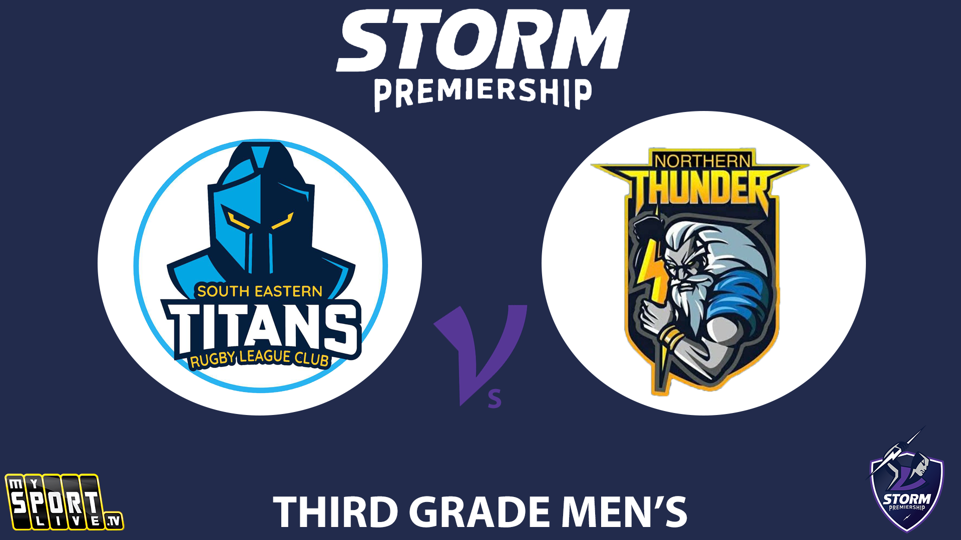 H2 2025 RD1 Third Grade Men - South Eastern Titans vs Northern Thunder
