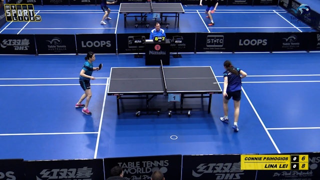 Day 1 Girls - Connie Psihogios (VIC) v Lina Lei (VIC)
