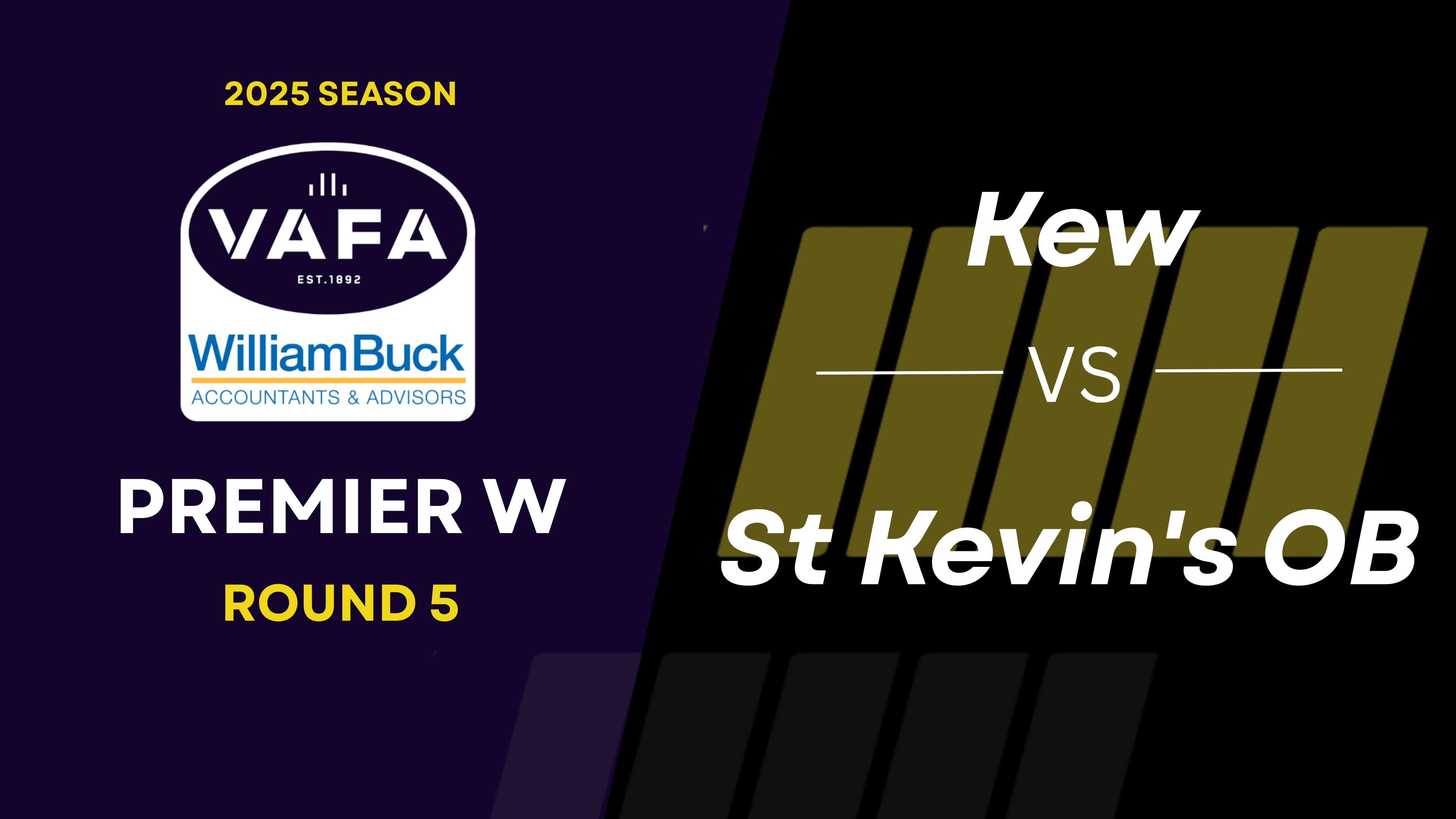 RD5 PREM W Kew vs. St Kevin's OB