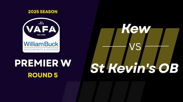 RD5 PREM W Kew vs. St Kevin's OB