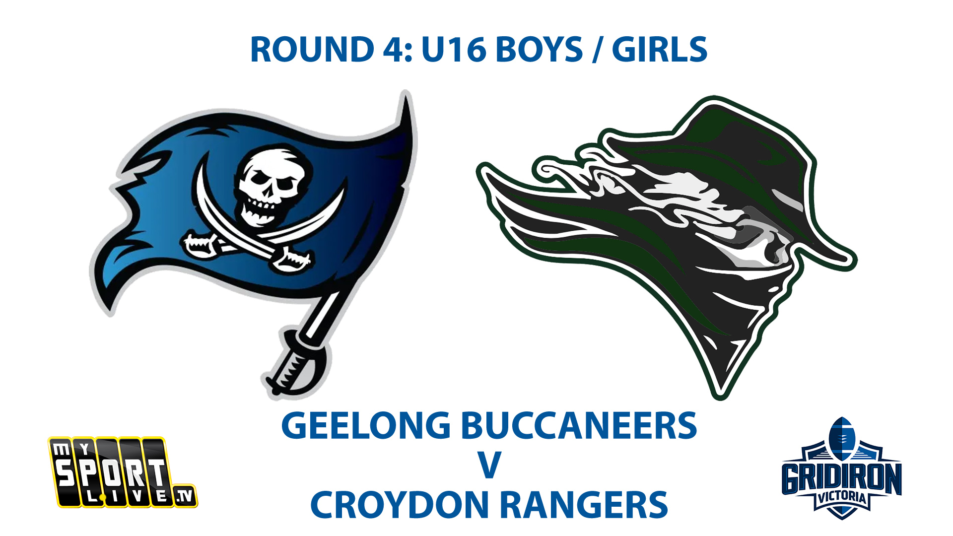 R4: GV U16 Boys / Girls - Buccaneers v Rangers