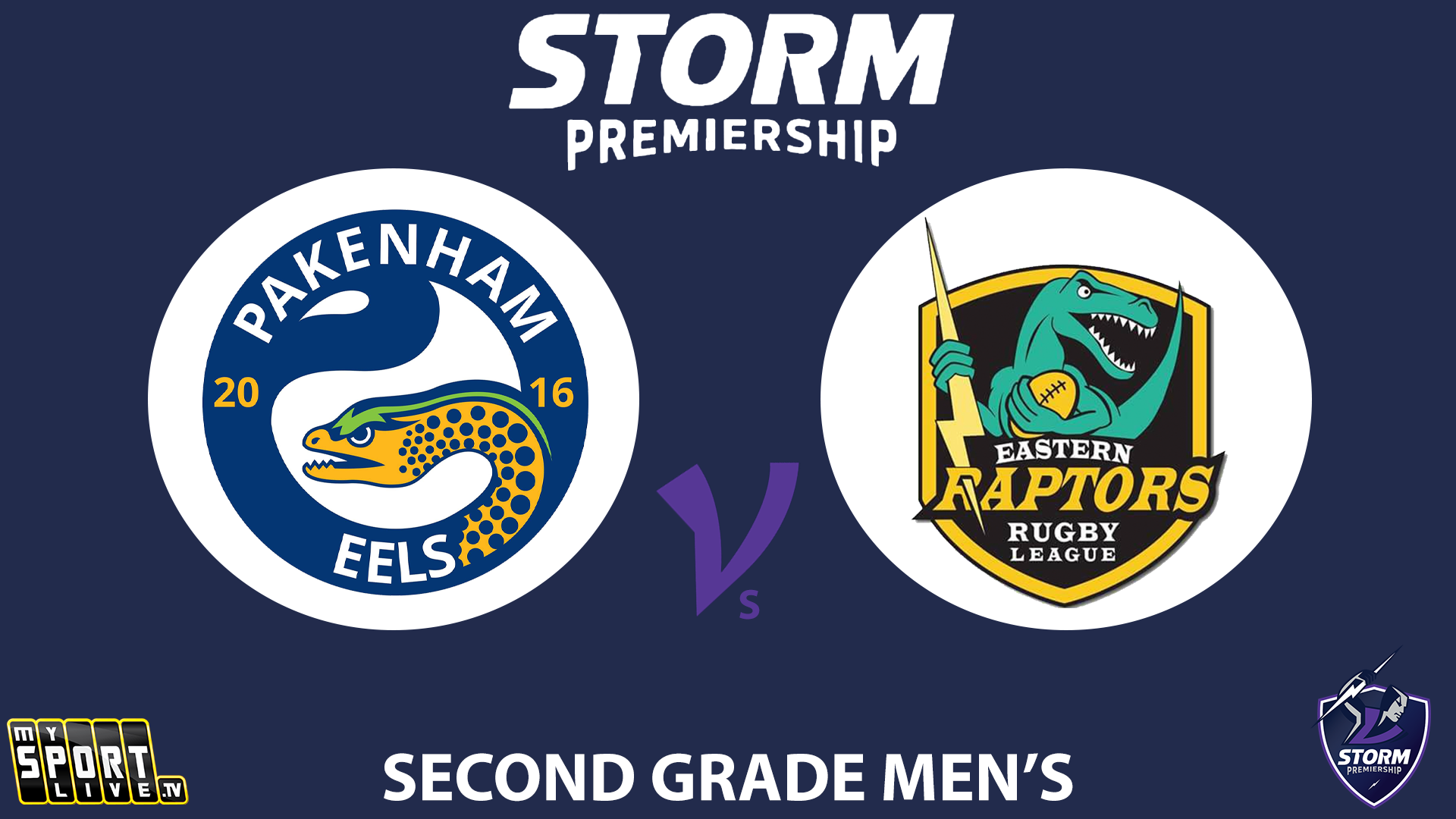 H2 2024 R14 Second Grade Men's Pakenham Eels vs. Eastern Raptors