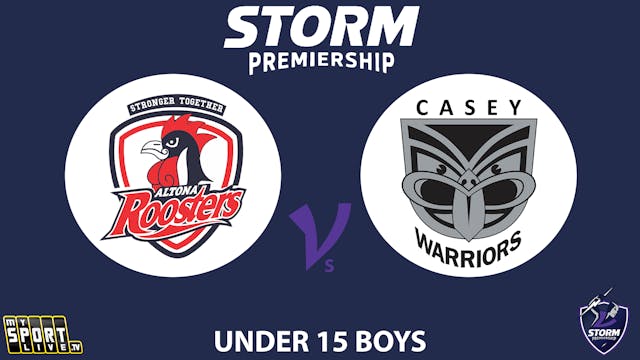 2024 Preliminary Final U15 Boys: Alto...