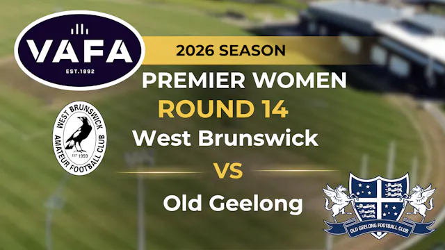 VAFA 2026 R14 PREM Women's West Bruns...