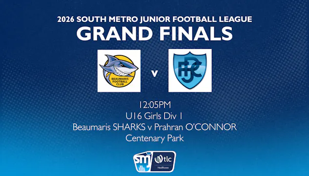 SMJFL GF: U16 Girls Div 1  – Beaumari...