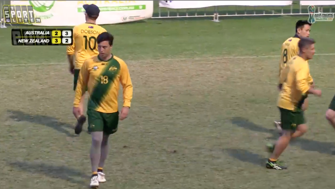 2018 Asia-Pacific Fistball Championships AUS VS NZ MENS FINAL