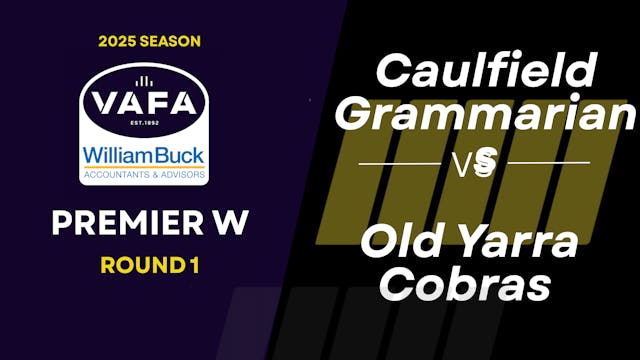 RD1 PREM W Caulfield Grammarians vs.O...