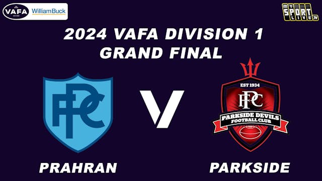 2024 VAFA Grand Final Division 1: Pra...