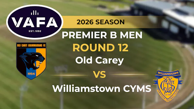 VAFA 2026 R12 PREM B Men's Old Carey ...