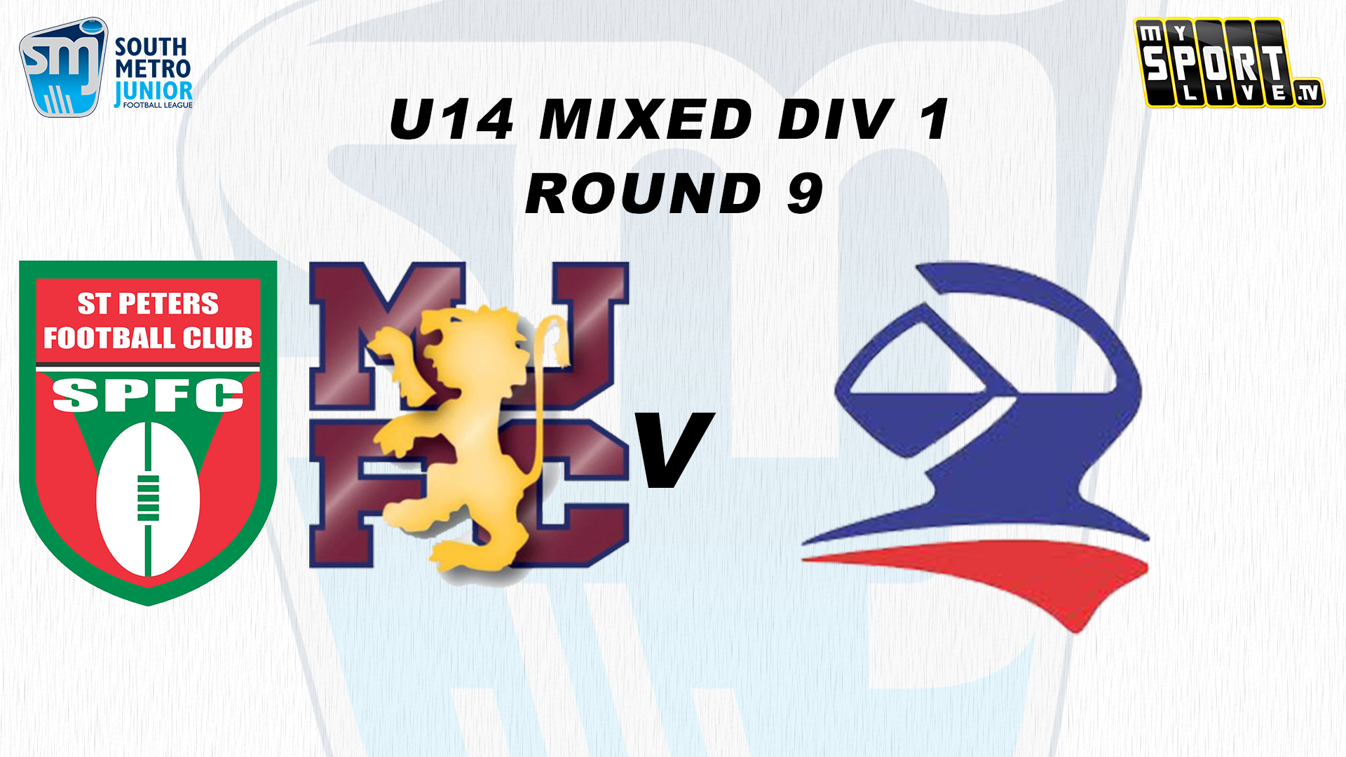 2025 SMJFL RD9 U14 Mixed Div 1 Murrumbeena/St Peters vs. East Malvern
