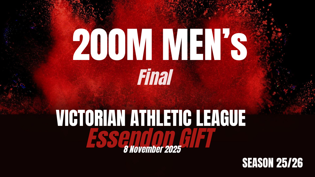 Essendon 200m Mens Final