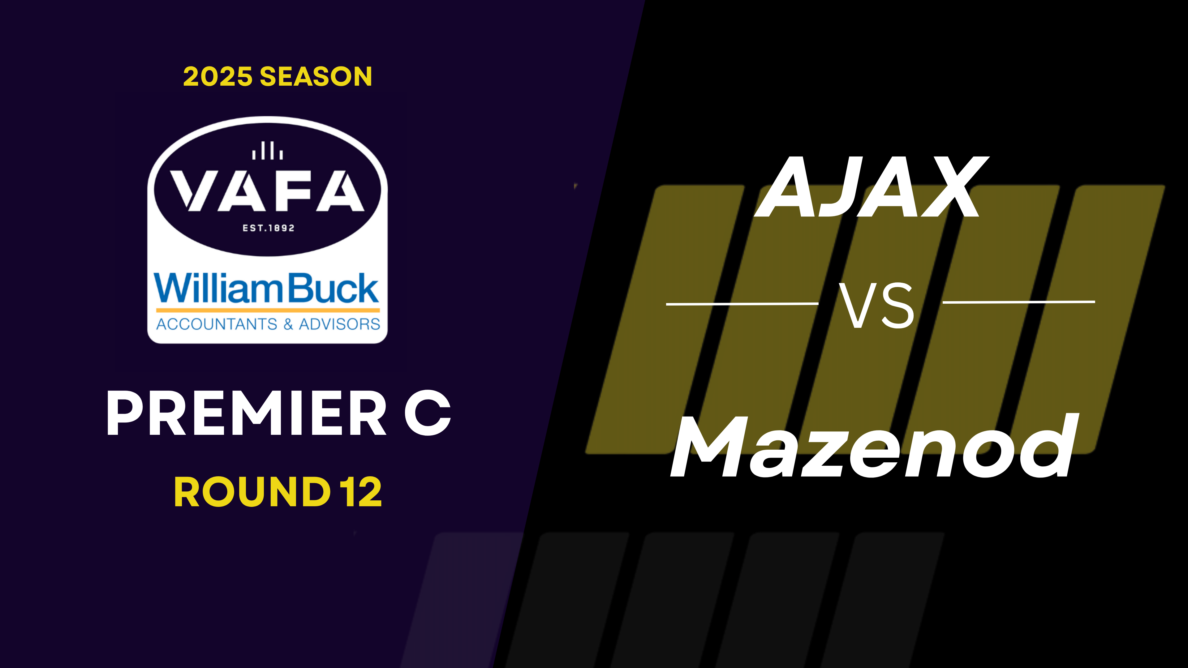 RD12 PREM C AJAX vs.Mazenod