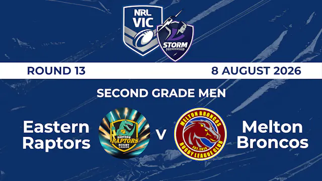 H2 2026 R13 Second Grade Men Eastern ...