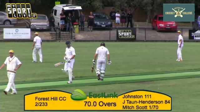 2014 BHRDCA McIntosh Shield Grand Final - DAY 2: Intro and Overs 62 - 80