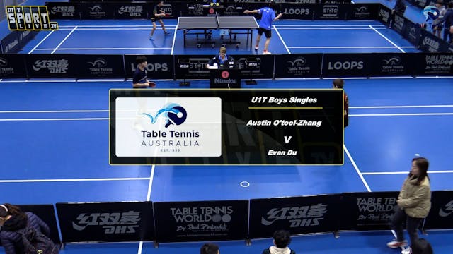 Day 5 U17 Boys Singles - Austin O'too...