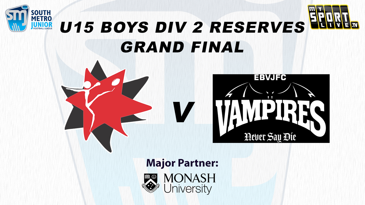 GF - U15 Boys Div 2 RES AJAX  vs. E Brighton Vampires