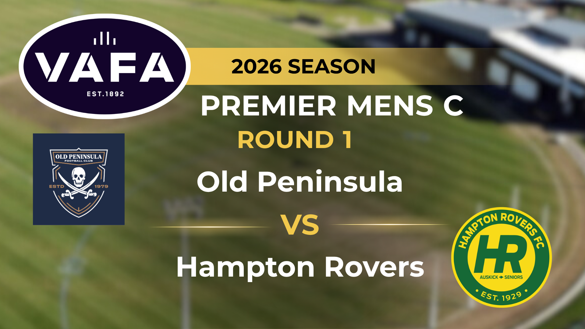 VAFA 2026 R1 PREM C Men's Old Peninsula v Hampton Rovers