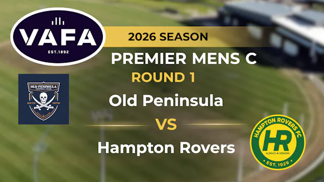 VAFA 2026 R1 PREM C Men's Old Peninsu...
