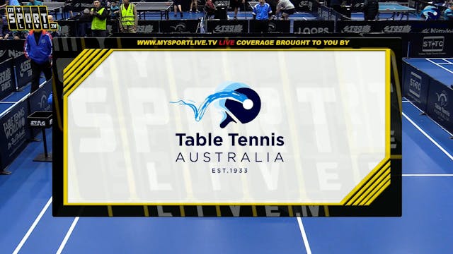 Day 2 U17 Boy's - Justin Hyun (NSW) v...
