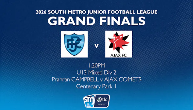 SMJFL GF: U13 Mixed Div 2 - Prahran v...