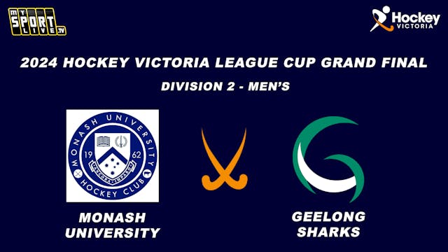 Division 2 Men's - Monash University v Geelong Sharks