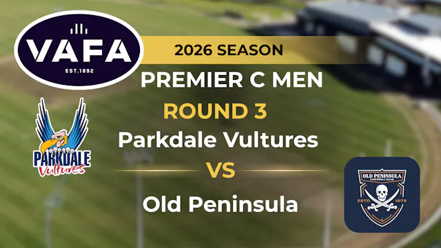 VAFA 2026 R3 PREM C Men’s Parkdale Vu...