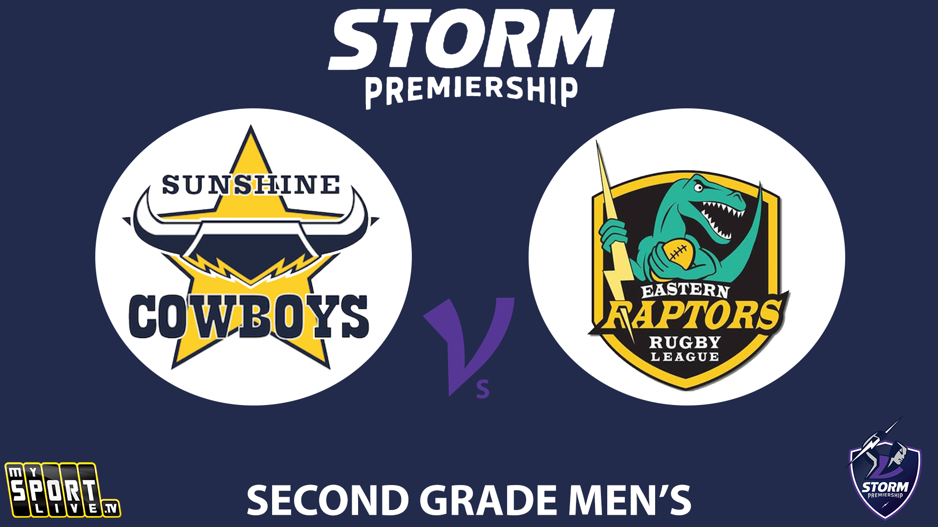 2025 NRL VIC RD3 2nd Grade Men Sunshine Cowboys v Eastern Raptors