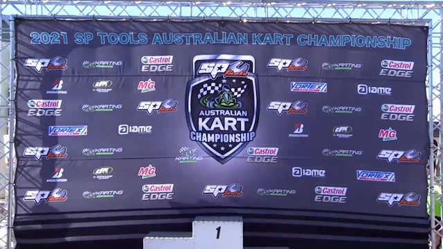 Round 3: 2021 Australian Kart Championship - Presentations