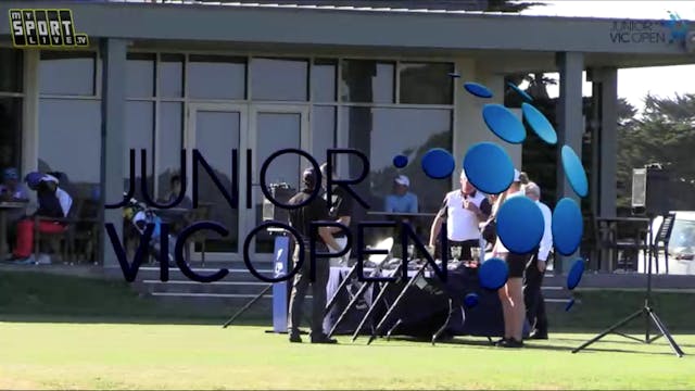 2017 VICTORIAN JUNIOR OPEN GOLF - PRE...