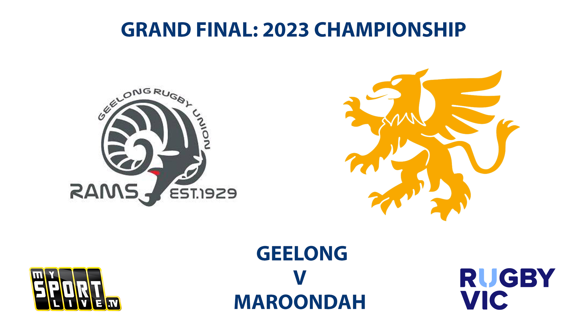 2023 RV Championship GF Geelong vs Maroondah Highlights