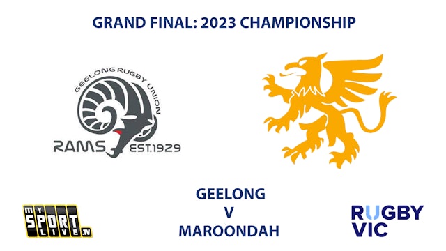 2023 RV Championship GF Geelong vs Maroondah Highlights